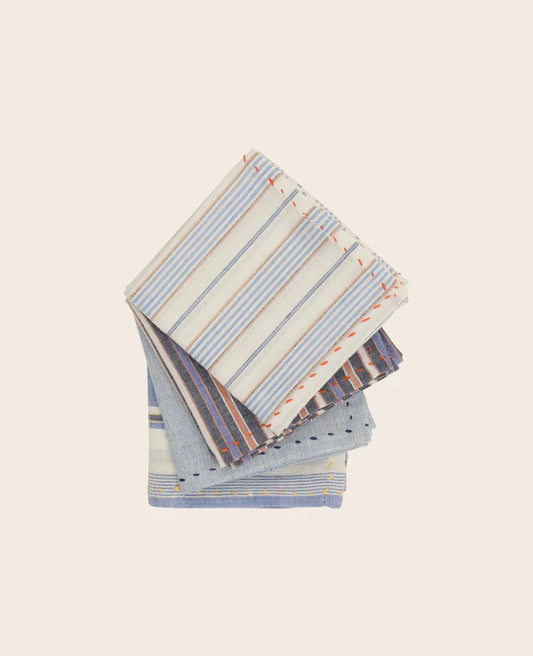 Meli Melo Set of 4 Napkins - Horizon Stripes