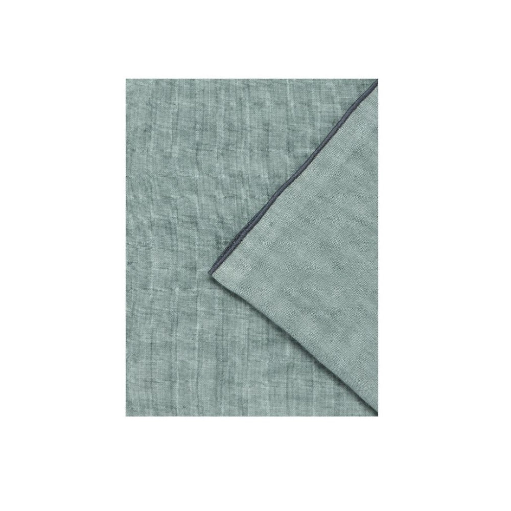 Selena Linen Napkins - Glacier