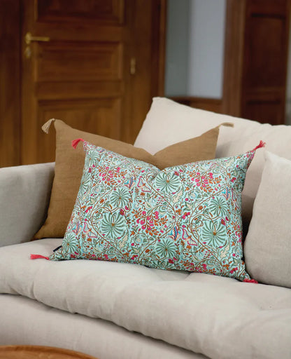 Turquoise Papilio Cushion Cover