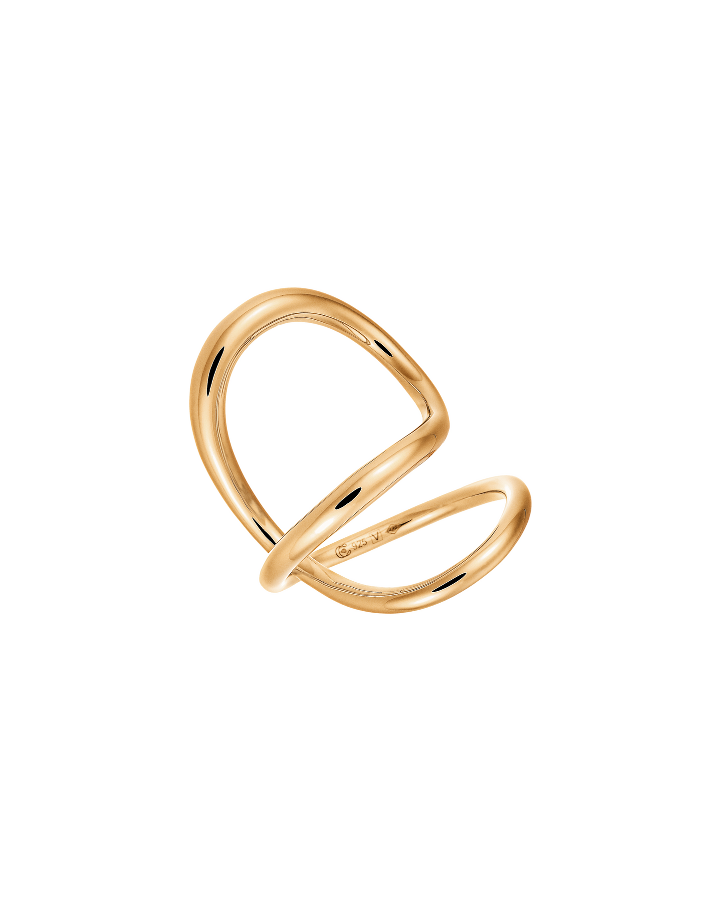Ribbon Ring Gold