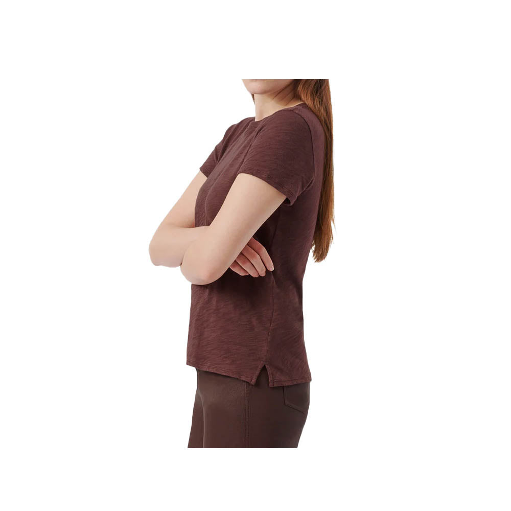 Round Neck Tee Chocolate