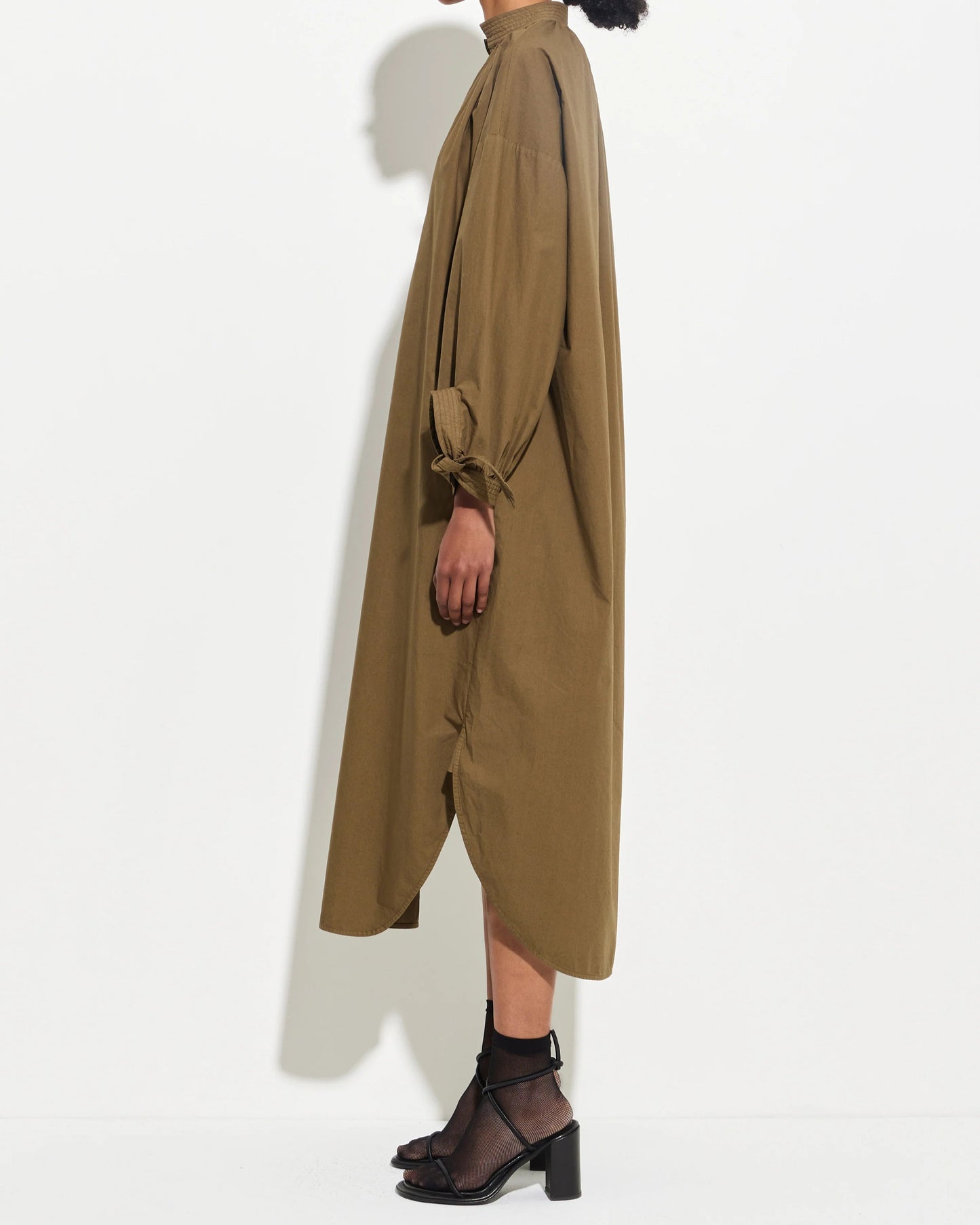 Dulcie Shirt Dress Olive
