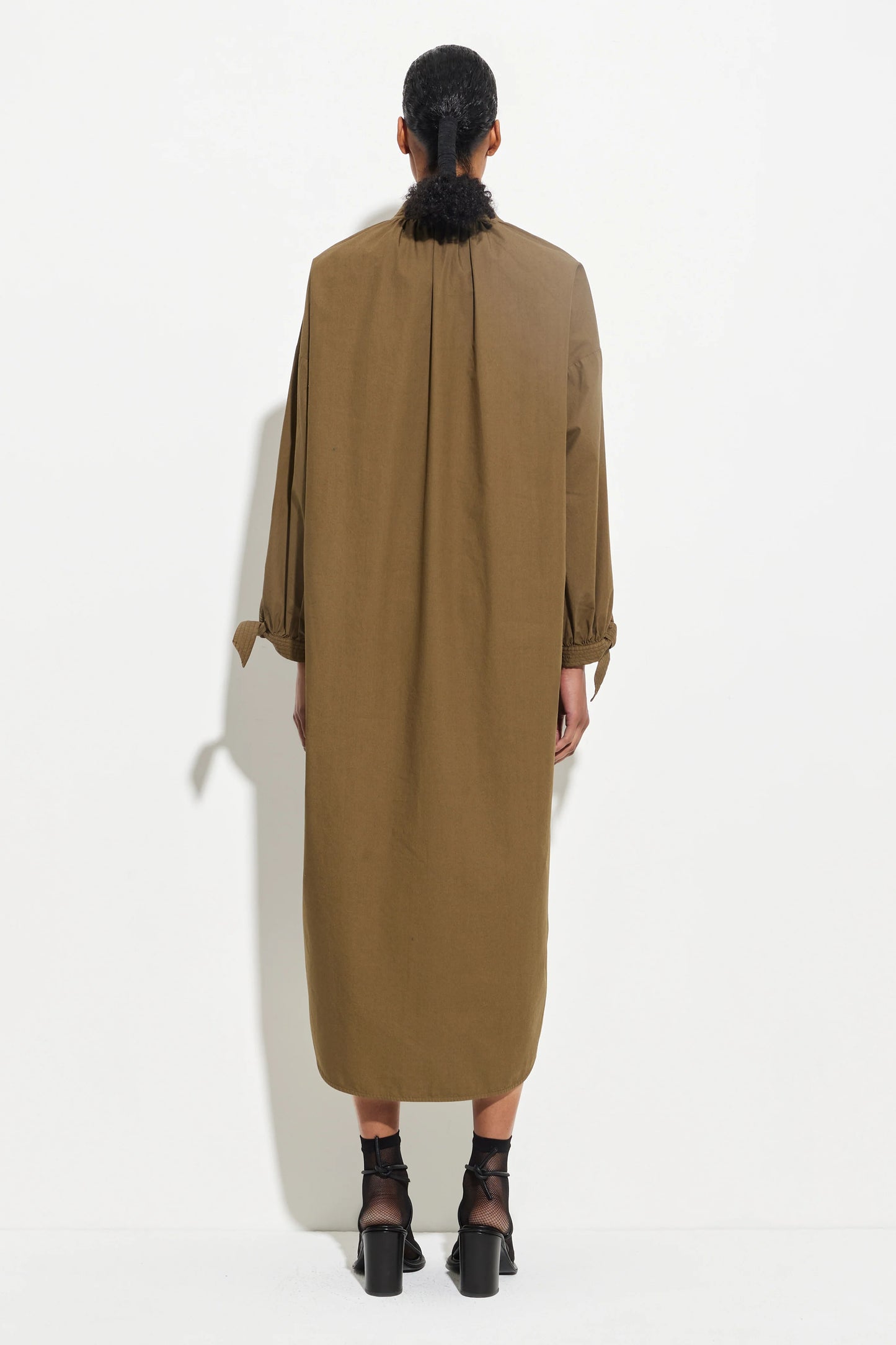 Dulcie Shirt Dress Olive