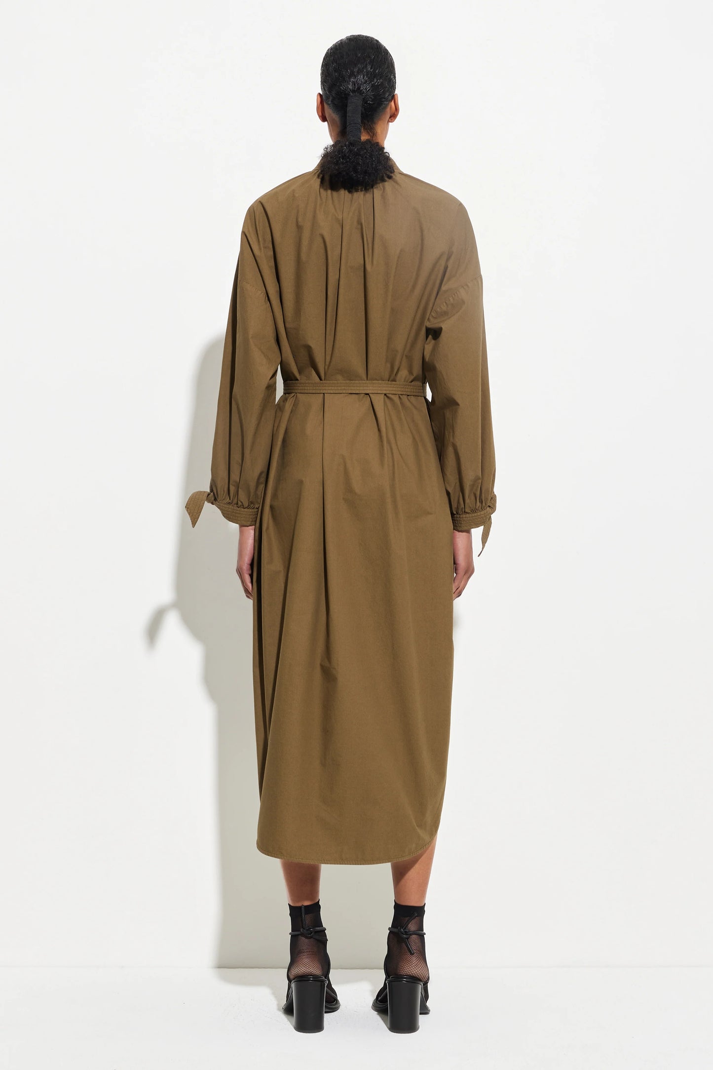 Dulcie Shirt Dress Olive