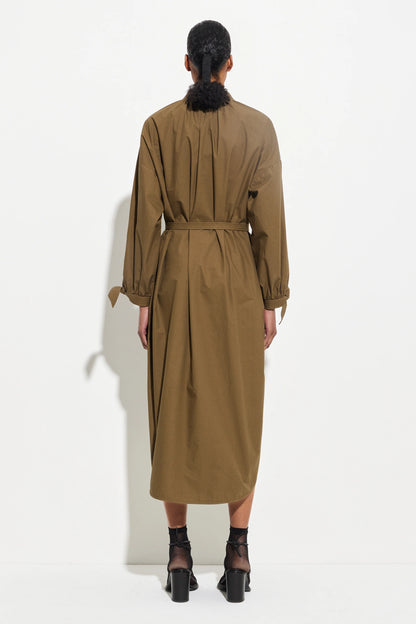 Dulcie Shirt Dress Olive