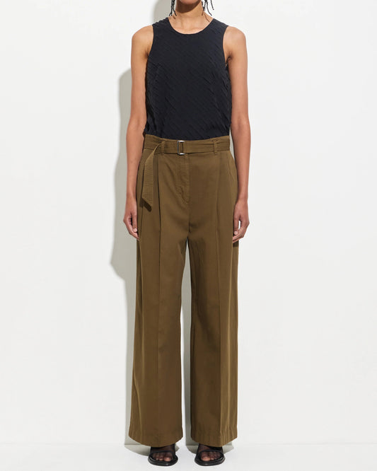 Paradisa Pleated Trousers Olive