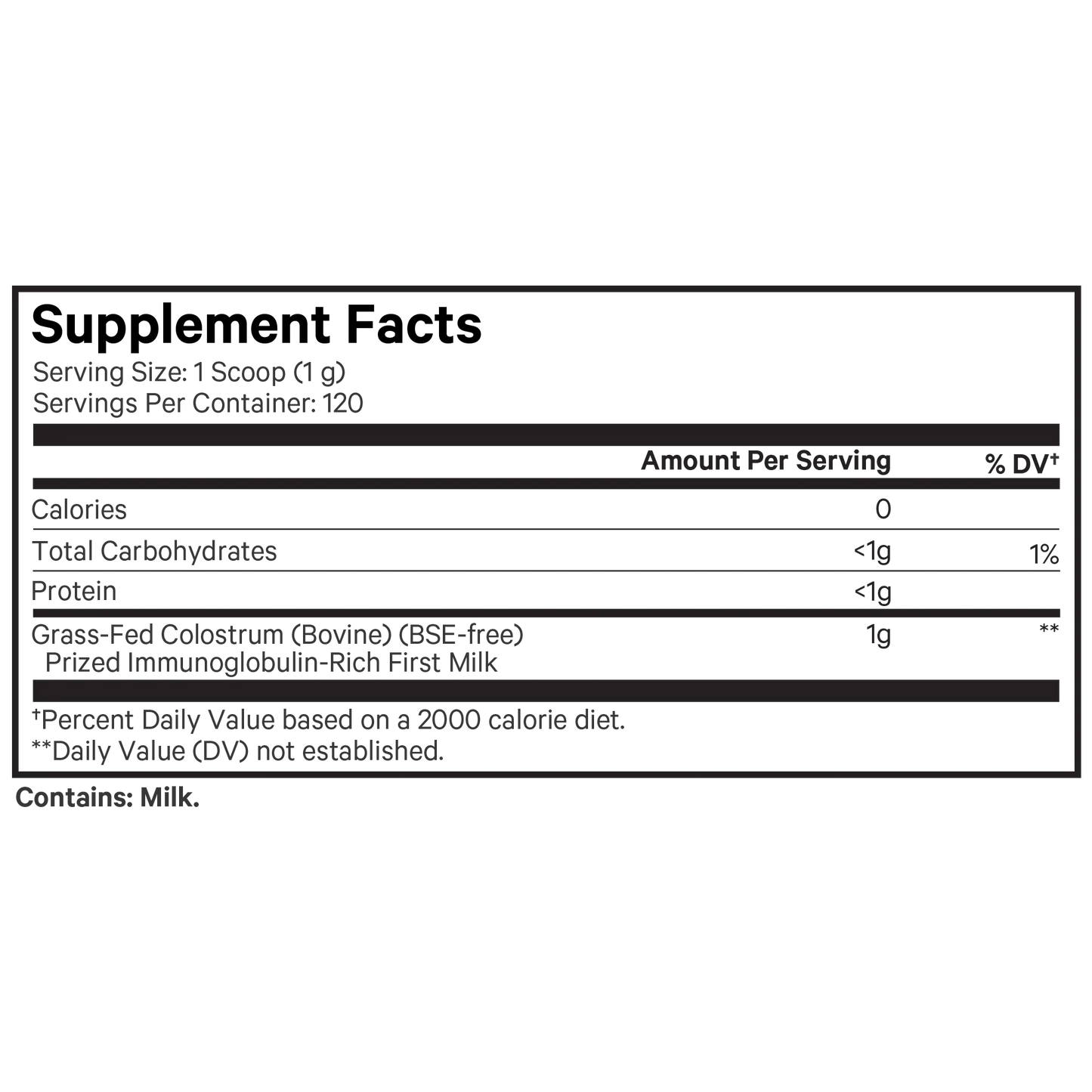 Colostrum Powder
