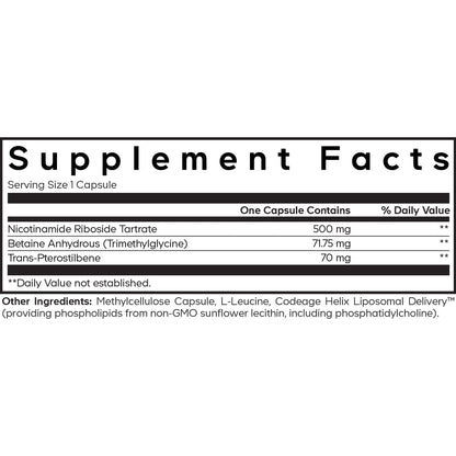 Liposomal Nicotinamide Riboside+
