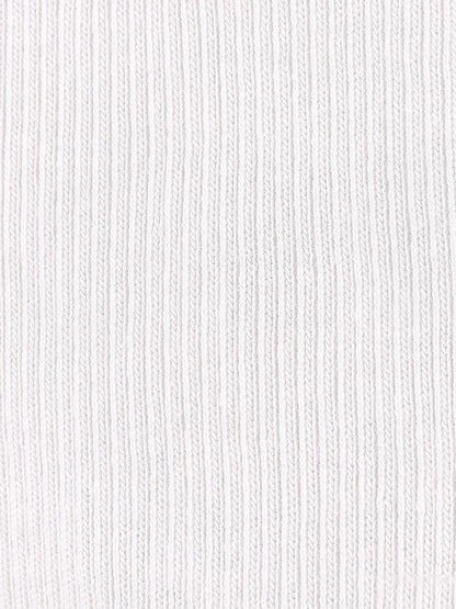 White Arynn Fine Rib Tank Top