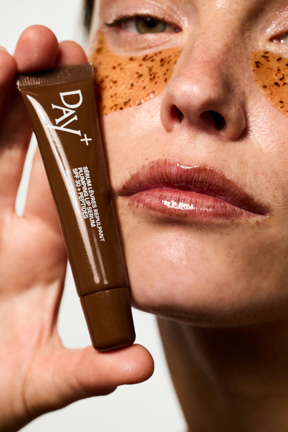 Plumping Lip Serum SPF30 + Peptides Light Brown