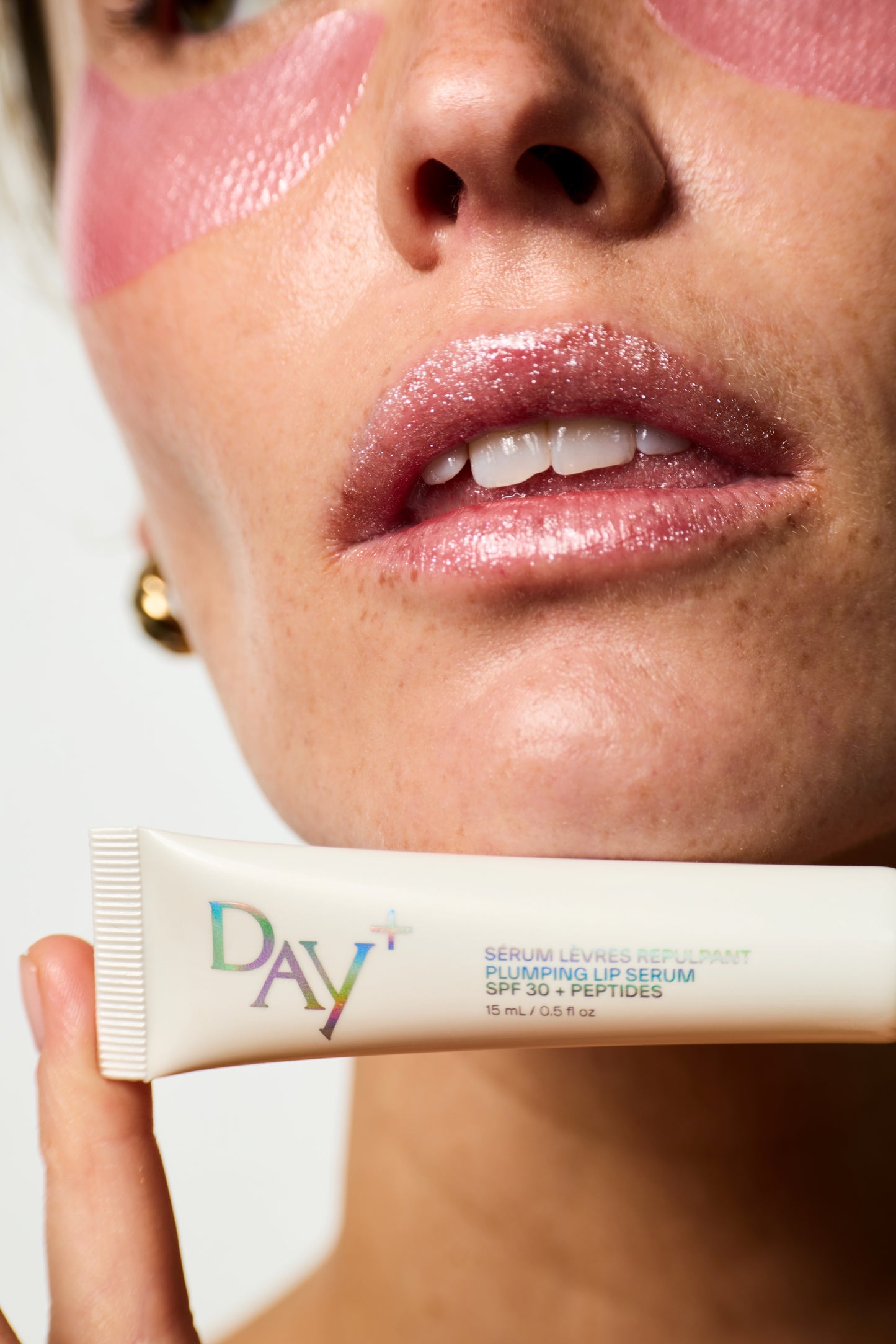 Plumping Lip Serum SPF30 + Peptides Glitter