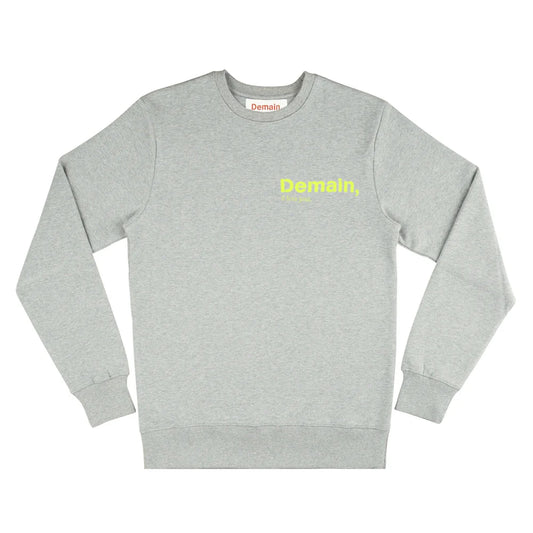 The Original Heart Fluo Grey Sweatshirt