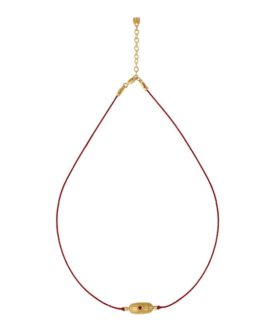 Rakhi My Love Red Thread Choker