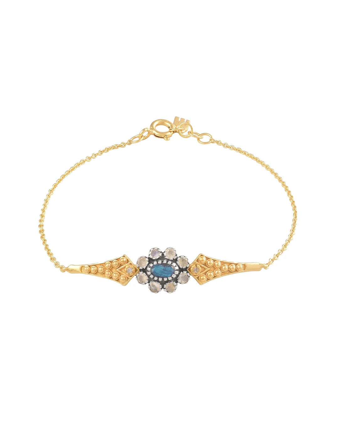 Anne Labradorite Chain Bracelet