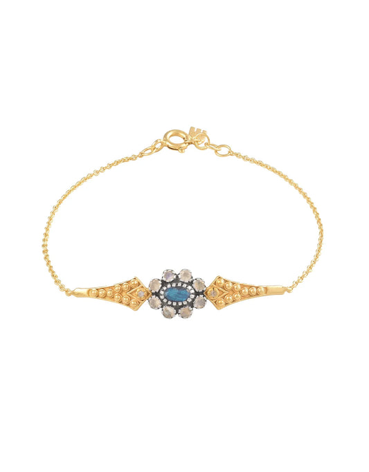 Anne Labradorite Chain Bracelet