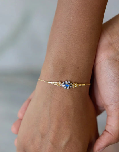 Anne Labradorite Chain Bracelet