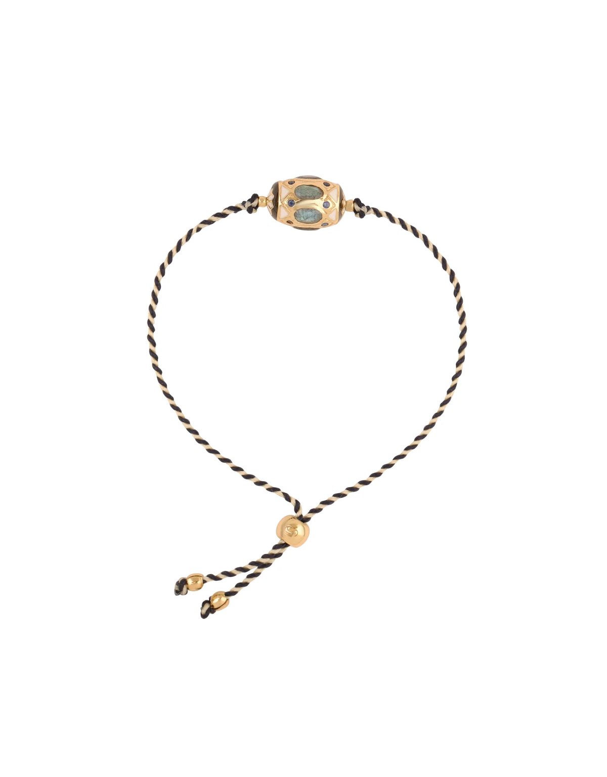 Baracoa Bracelet Navy White Thread