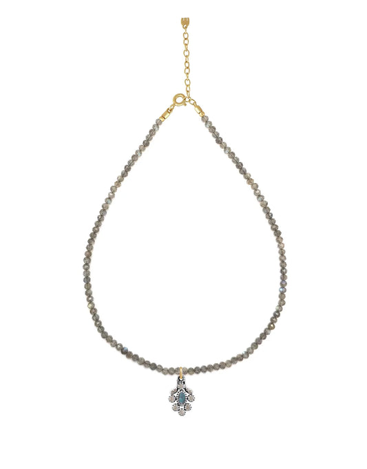 Diana Necklace Labradorite