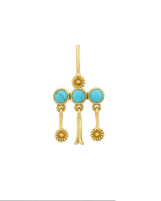 Frida Mini Earring Turquoise