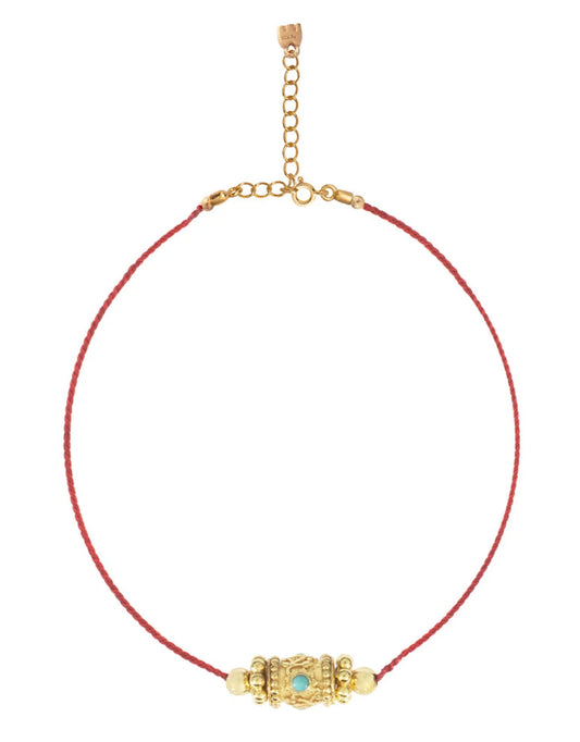 Rakhi 1 Delhi Turquoise Choker