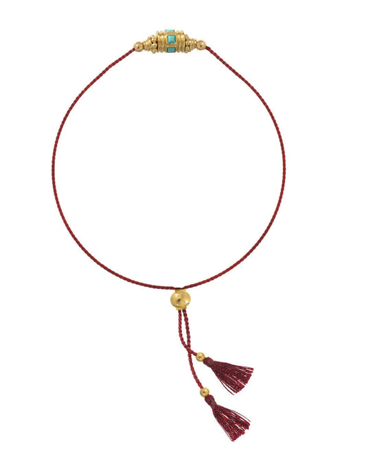 Bombay Turquoise Rakhi Bracelet