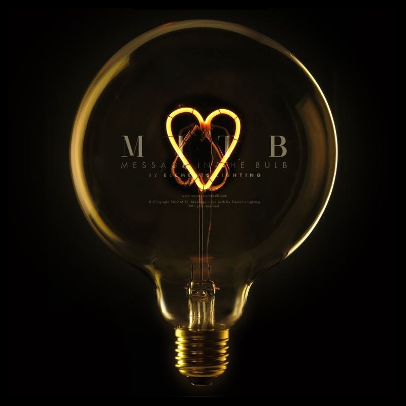 Heart Light Bulb