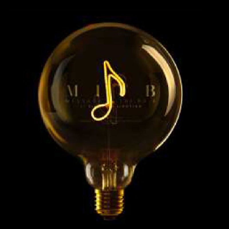 Music Note Light Bulb