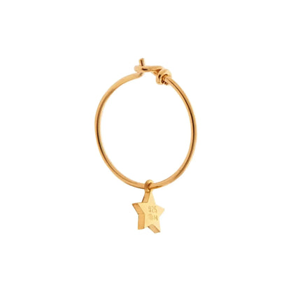 Little Star Hoops Red
