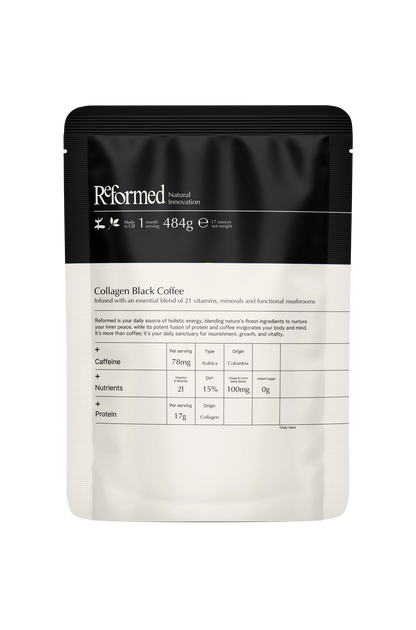 Black Coffee with Collagen