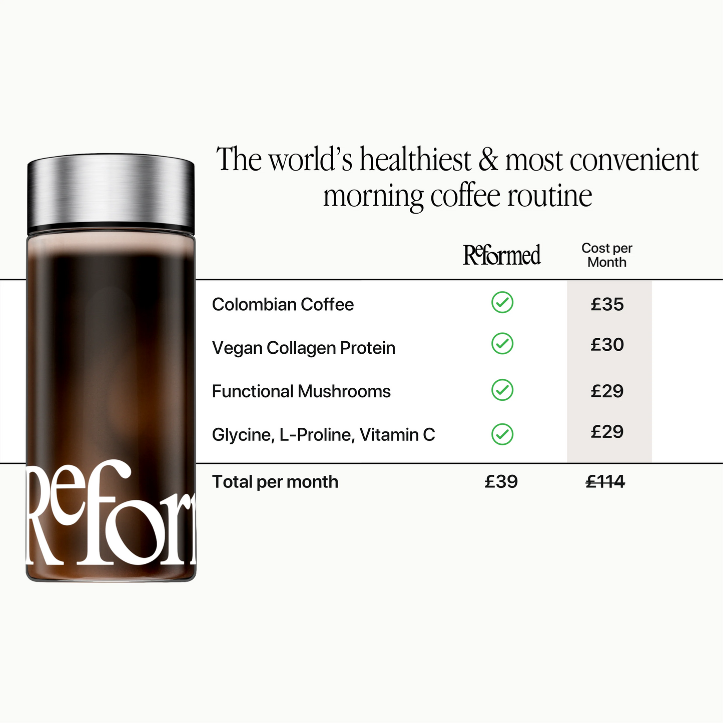 Black Coffee with Vegan Collagen