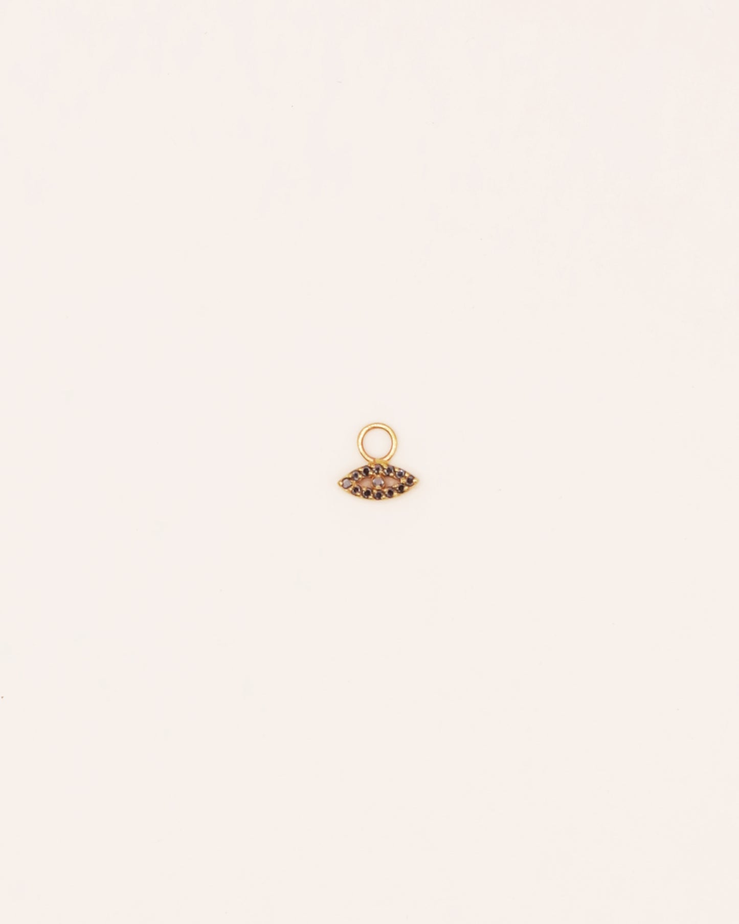 Gray Sapphire Eye Charm