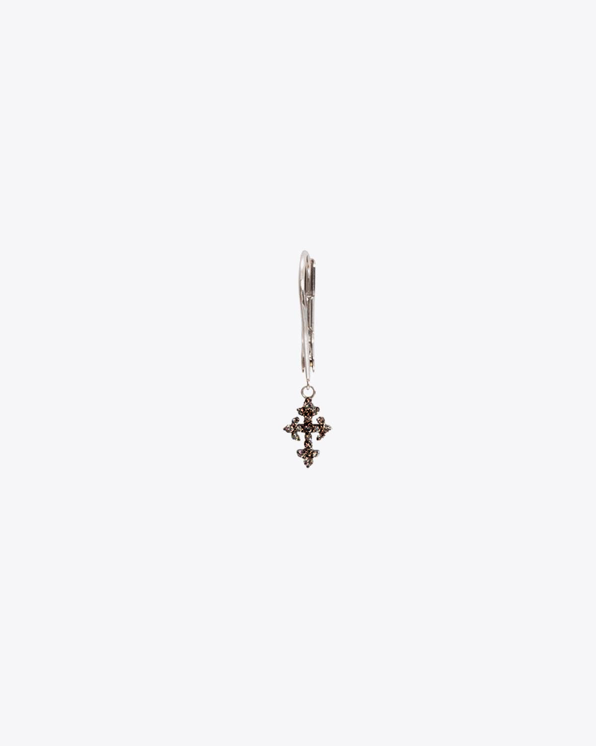 Mini Cross Single Earring