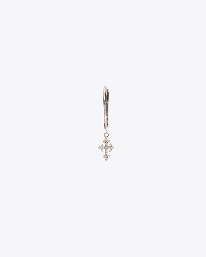 Mini Cross Single Earring