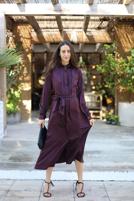 Midi Dress Chocolate Noir