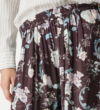 Jacquard Trousers Peonia My Love Chocolate