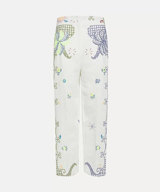 12330_my pants linen trousers with “eden” embroiderywork