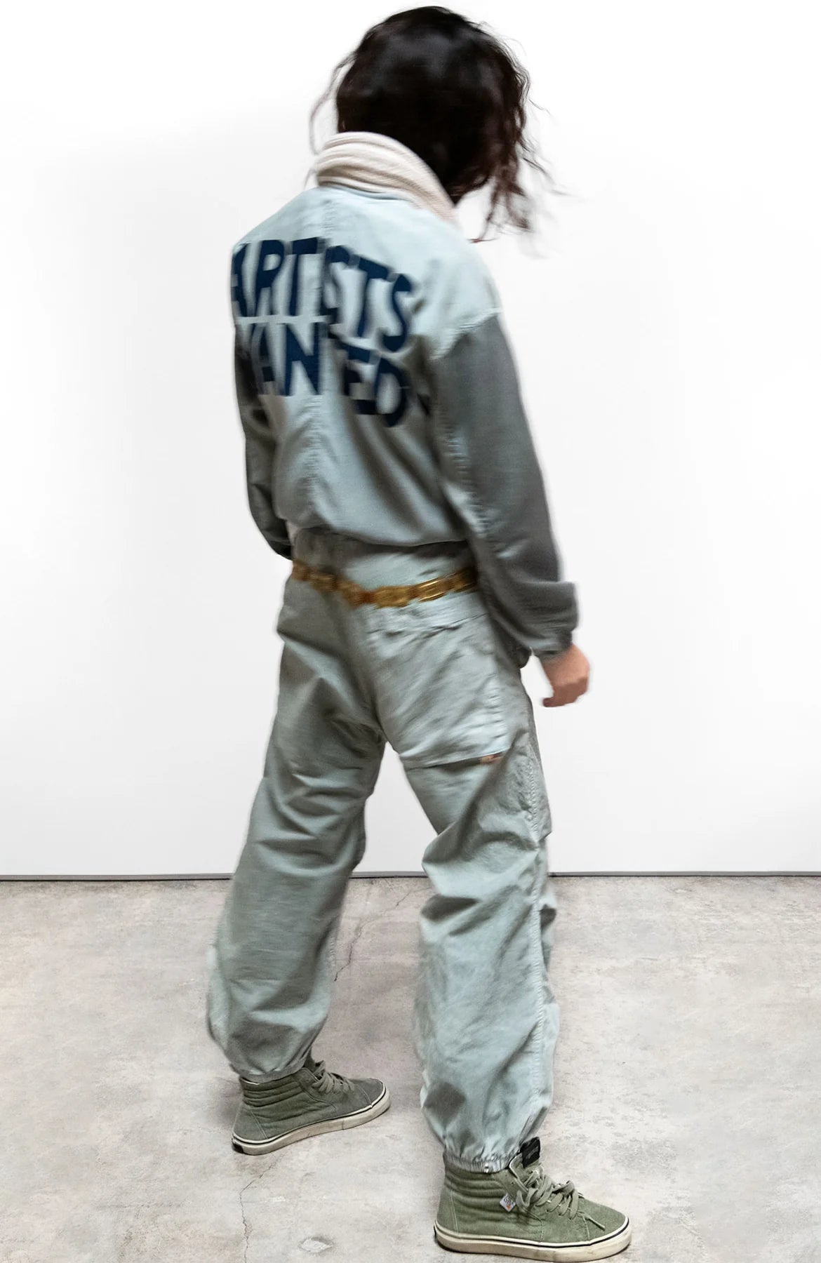 Matte Satin Bomber/Shell Jacket Silver Rock Powder