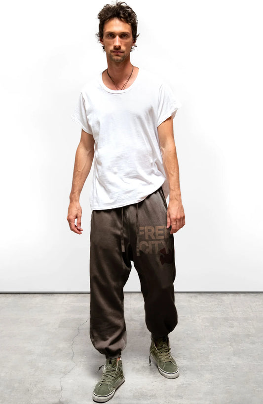 Sunfades Pocket Sweatpant Chocolate Rabbit Powder