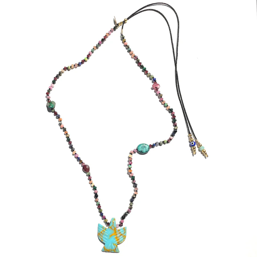 Epure Bird Turquoise Necklace
