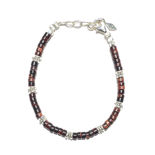 Gary Bracelet Bullseye Jasper