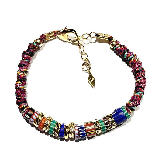 Vee Bracelet Multicolor/Pink