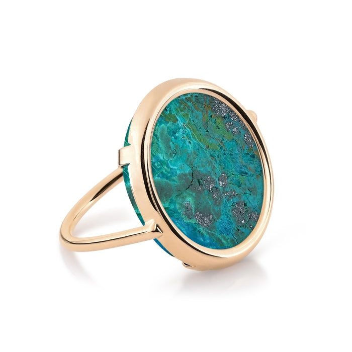 Jala Chrysocolle Disc Ring