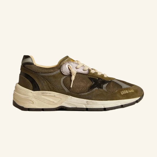 Running Dad Sneakers Olive Green