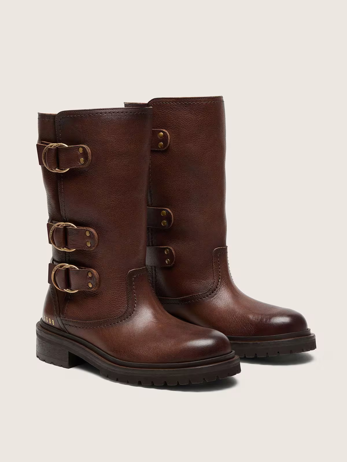 Kurt Brown Leather Boots