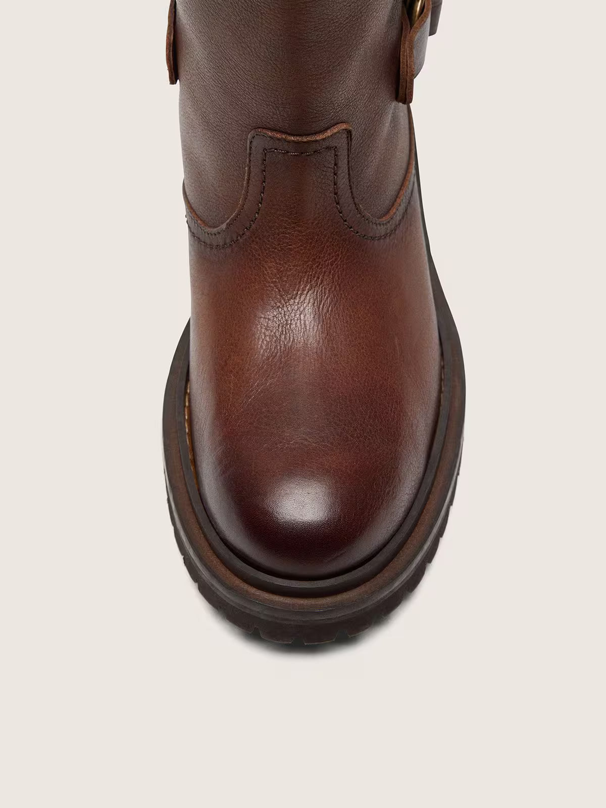 Kurt Brown Leather Boots