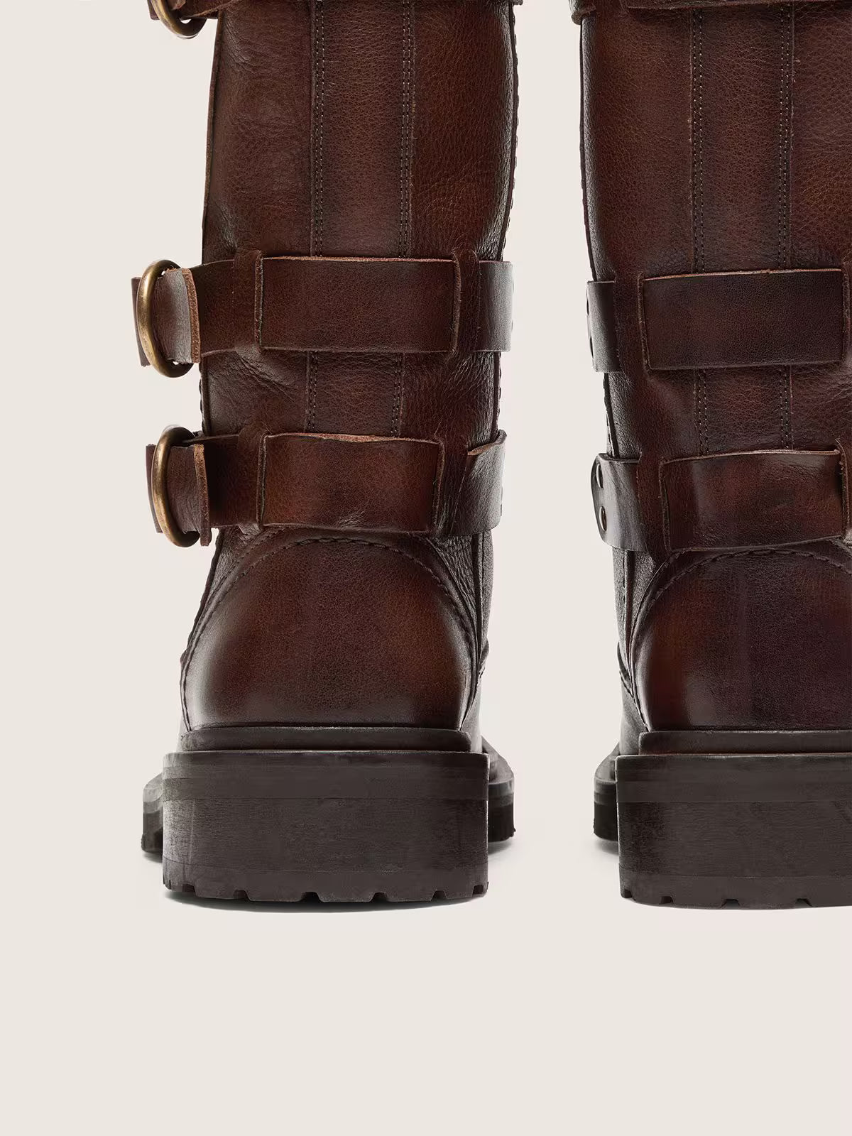 Kurt Brown Leather Boots