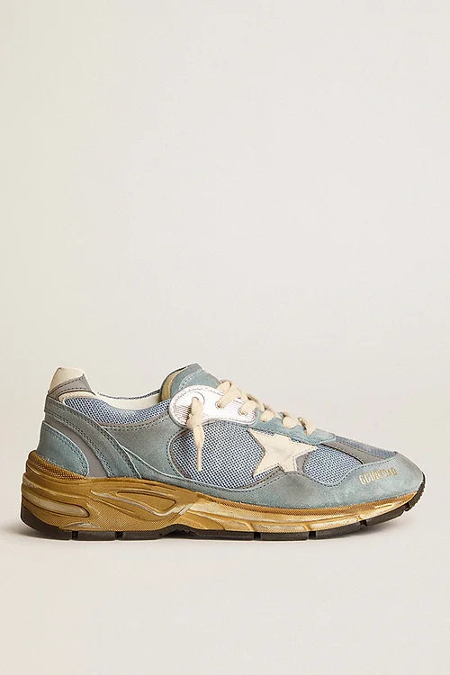 Dad Star Sneakers - Blue/Silver