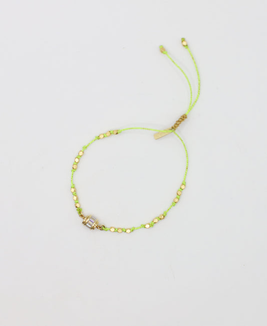 Baby Elon Bracelet Yellow Fluo