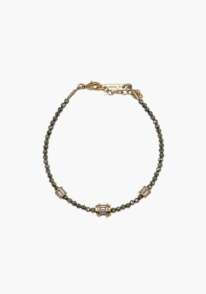 Baby Elon Bracelet Pyrite