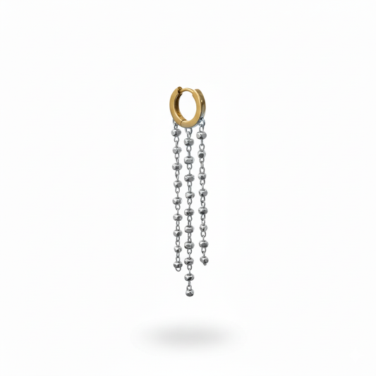 Cassy Earring Silver/Gold